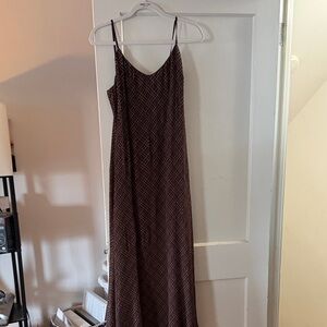 Chic Brown Maxi Dress